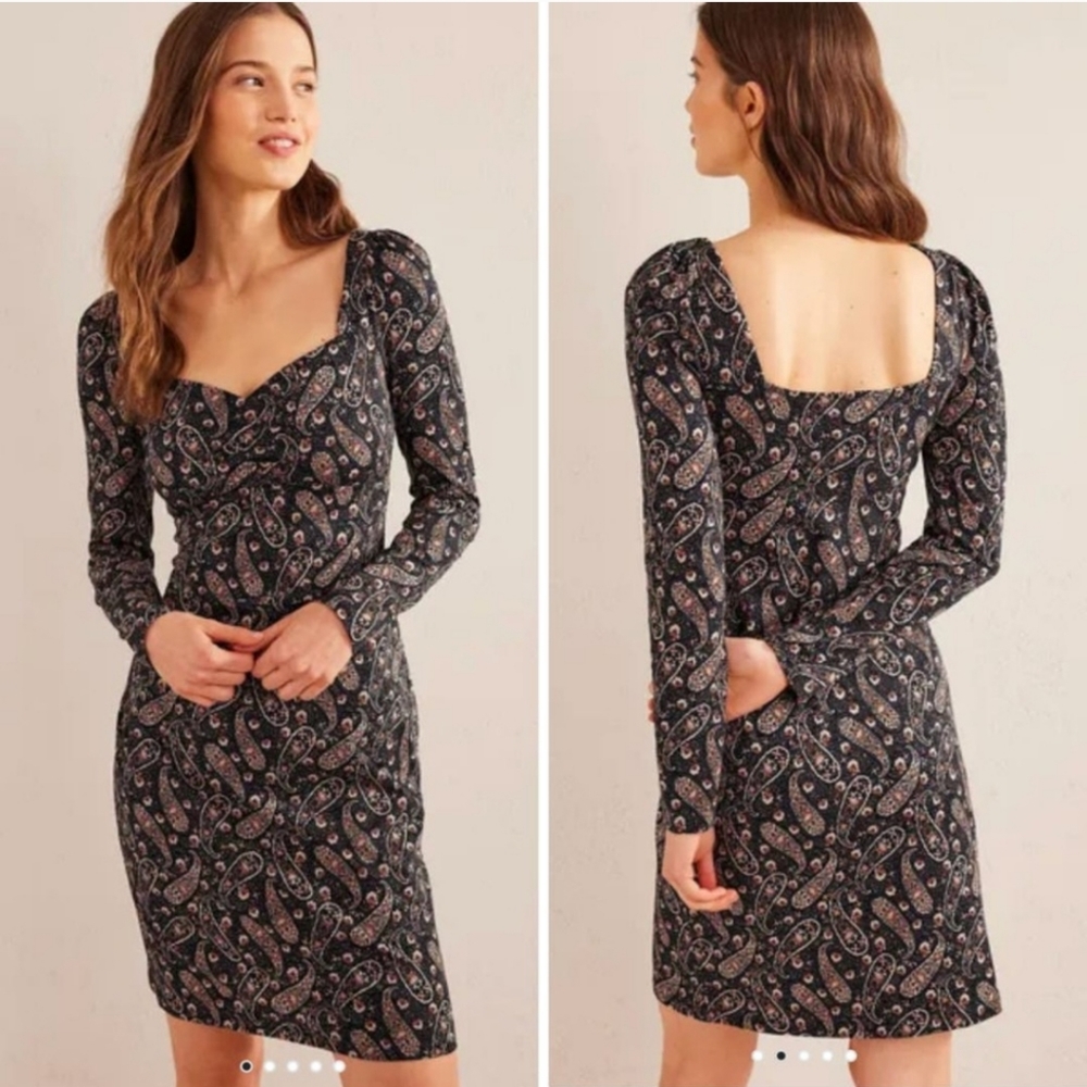 Boden sweatheart dress 8